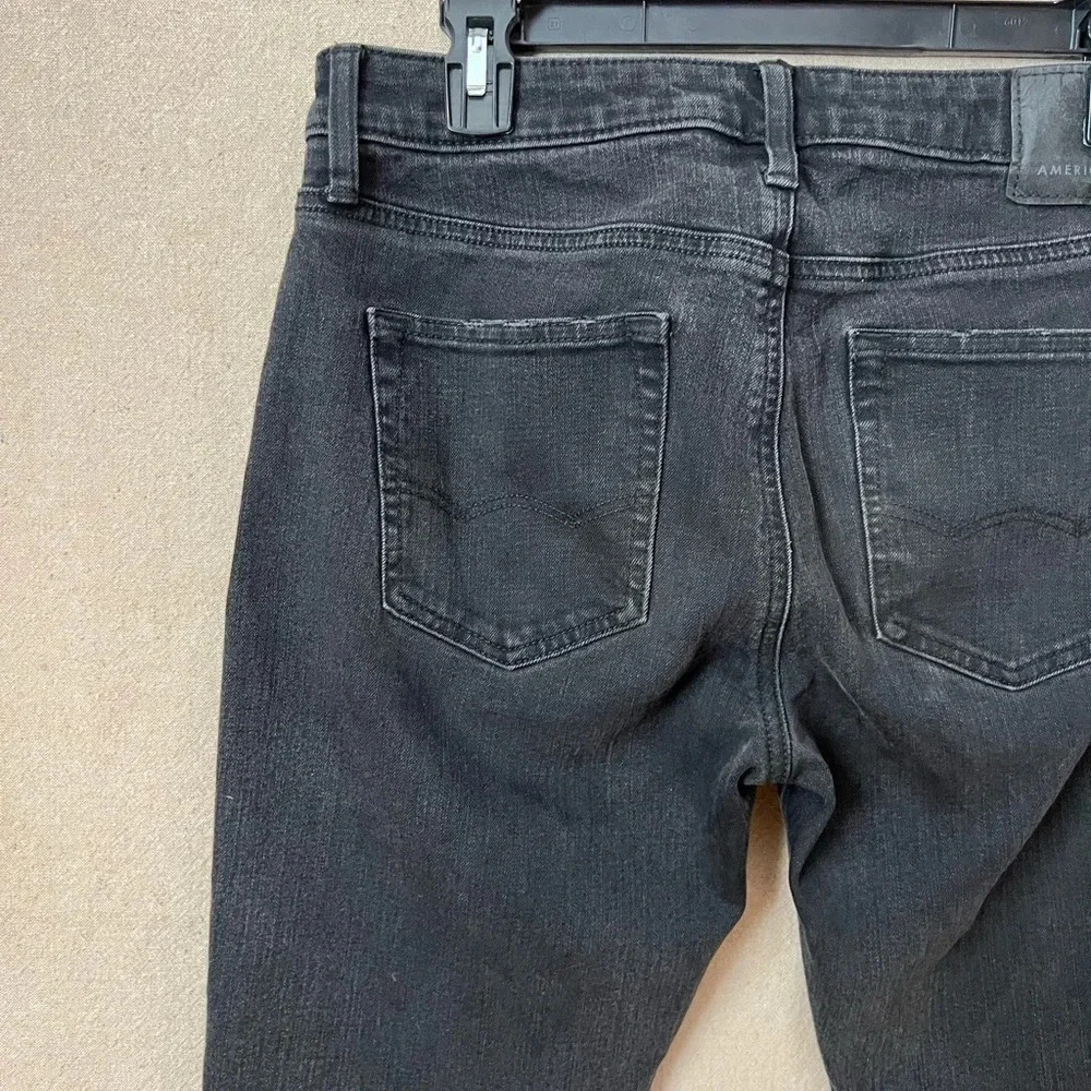 ⭐️American Eagle Flex Slim Jeans in Faded Black Mens Size 30 x 32 - Picture 9 of 15